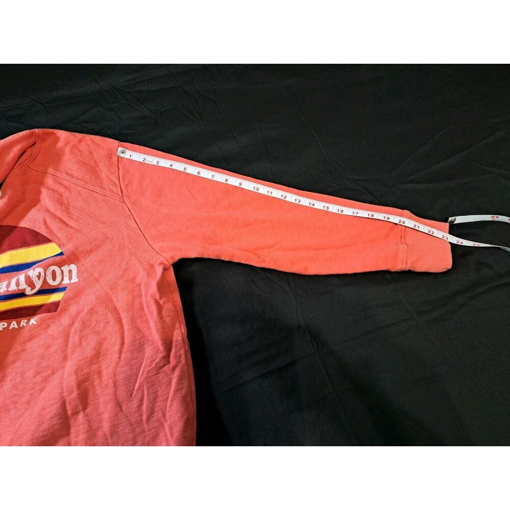 Unwind By League Grand Canyon Orange Hoodie Women’s XL - Picture 7 of 8